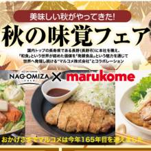 「ナゴミザ」×「marukome」